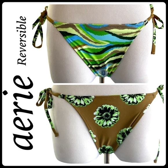 AERIE Reversible String Bikini NWT - Picture 1 of 7